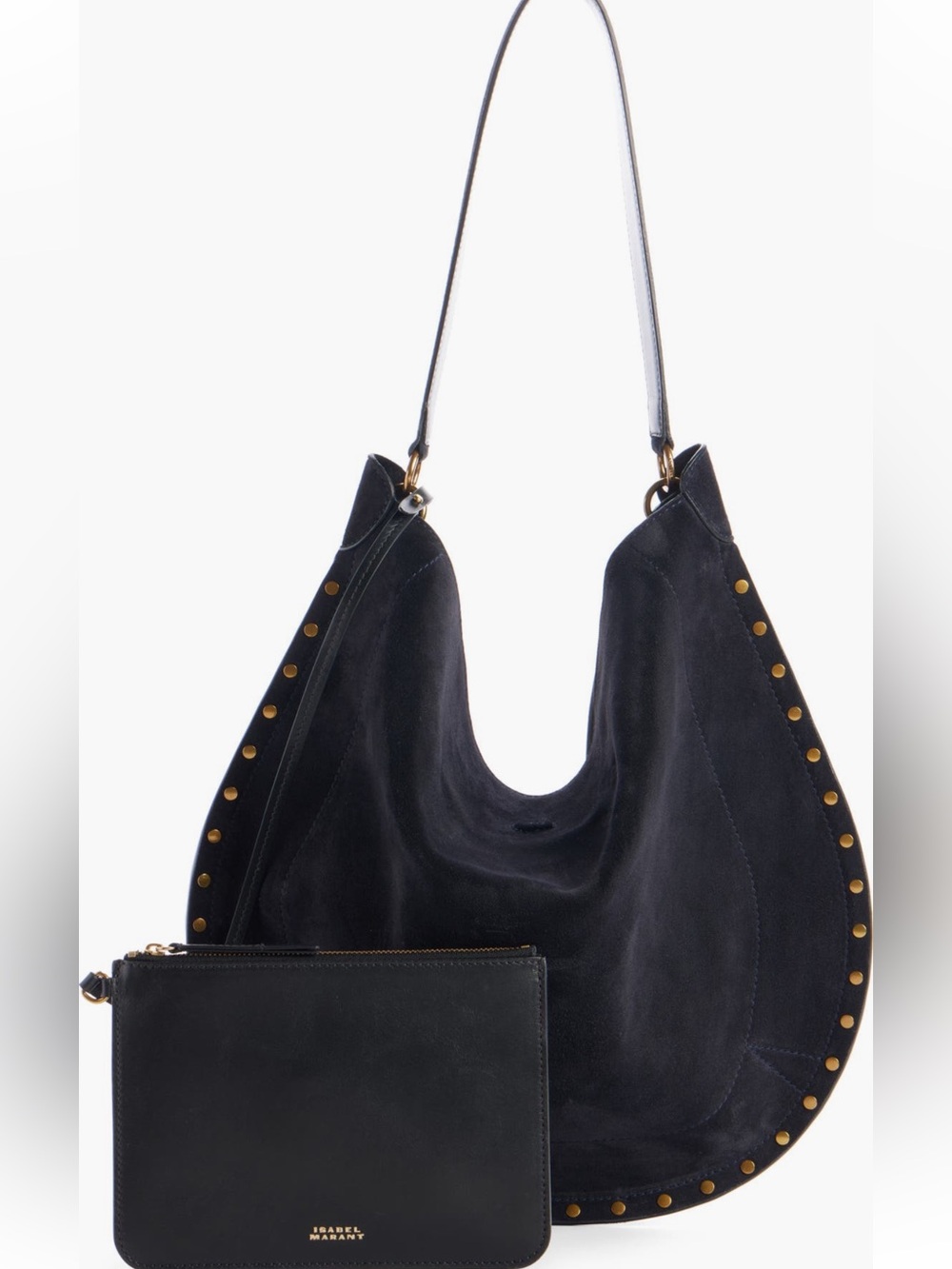 NWT Isabel Marant Oskan suede bag